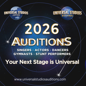 Audition For Universal Studios Japan and Universal Studios Beijing Photo
