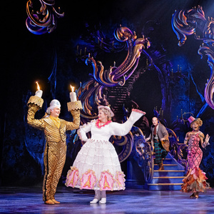 Photos: Christina Rose Hall and Aaron Kaburick in BEAUTY AND THE BEAST on Tour Photo