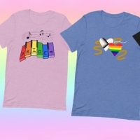 Shop Fan-Designed Pride Month Shirts Benefitting The Trevor Project and The Tran Photo