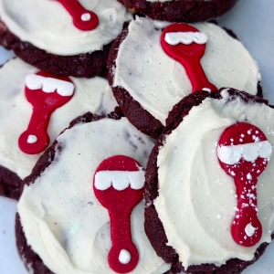 Schmackary's Death Rattle Red Velvet Cookies