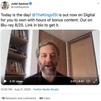 VIDEO: Judd Apatow and Pete Davidson Catch Up on Zoom Photo