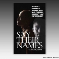 New Book SAY THEIR NAMES, 101 UNARMED BLACK WOMEN, MEN, AND CHILDREN KILLED BY LAW EN