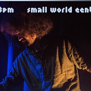Pouya Ehsaei, with Sadio Sissokho and Peter Lutek, to Play Small World Centre in April