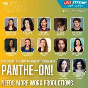 Interview: Sivan Raz Dives into Greek Mythology in PANTHE-ON! at The Green Room 42 Interview