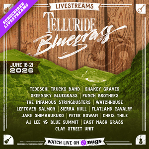 Telluride Bluegrass Partners with Nugs to Livestream 2026 Festival Photo