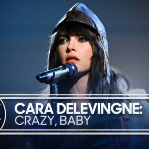 Cara Delevingne Performs 'Crazy, Baby' on Fallon