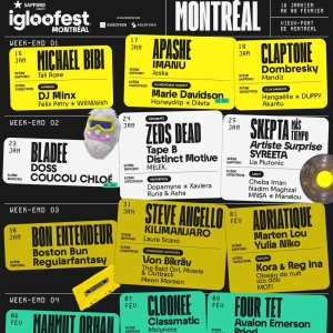 IGLOOFEST MONTREAL to Return in January Photo