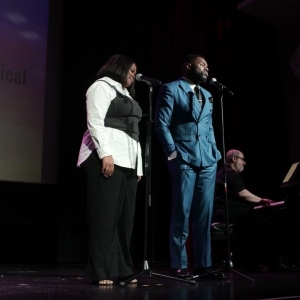 Video: Amber Riley and Akron Lanier Watson Perform 'It Ain't That Serious' From THE…