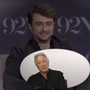 Video: Daniel Radcliffe Talks Friendship with Alan Rickman Photo