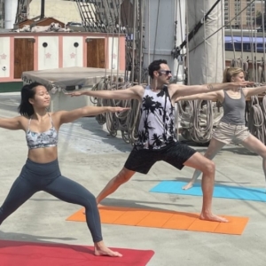 South Street Seaport Museum to Present Monthly Vinyasa On A Vessel Photo