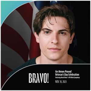 Broadway Star Derek Klena to Perform a Veterans Day Concert with the BYU Wind…