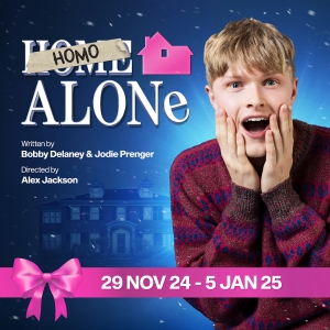 Cast Set For HOMO ALONE at The Other Palace Studio