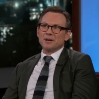 VIDEO: Christian Slater Talks About His New Baby on JIMMY KIMMEL LIVE! Video
