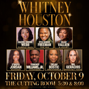 BROADWAY SINGS WHITNEY HOUSTON Will Feature Stars From & JULIET, THE WIZ, PURPLE RAIN Photo