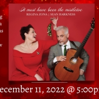 Regina Zona and Sean Harkness Will Celebrate Christmas Album Release With IT MUST HAVE BEEN THE MISTLETOE at The Triad