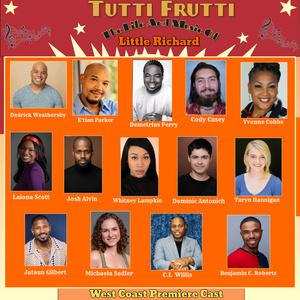 Cast Set for TUTTI FRUTTI: THE MUSICAL West Coast Premiere Photo