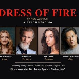 Jessica Phillips, Kelvin Moon Loh and More to Star in DRESS OF FIRE Presentations Photo