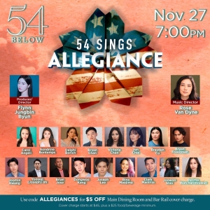 Full AAPI Cast to Perform 54 SINGS ALLEGIANCE at 54 Below Photo