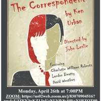 THE CORRESPONDENT Will Be Performed on Zoom by Theatre 40 on April 26 Photo