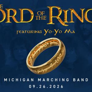 Yo-Yo Ma to Perform THE LORD OF THE RINGS Music with Michigan Marching Band Photo
