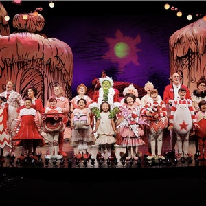 Cast Set for DR. SEUSS'S HOW THE GRINCH STOLE CHRISTMAS! at The Old Globe Photo