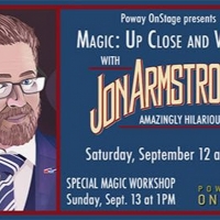 Magician Jon Armstrong Gets Up Close And Virtual at Poway OnStage Photo