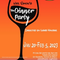 The Adobe Theater Presents Neil Simon's THE DINNER PARTY Next Month Photo