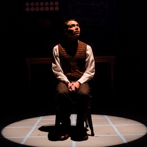 Review: Eddie Shields Excels in BREAKING THE CODE Photo