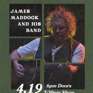 James Maddock and His Band Will Play  Debonair Music Hall Next Month Video