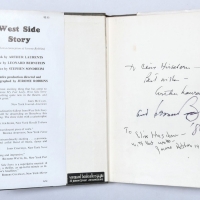 Rare WEST SIDE STORY Book Signed By All Four Creators to Be at New York Book Fair Photo