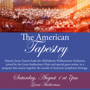 AN AMERICAN TAPESTRY Concert to Mark 250th Anniversary at Ocean Grove Photo