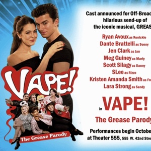 Cast Set for VAPE! THE GREASE PARODY Off-Broadway Photo