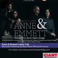 ANNE & EMMETT Opens This Week at Open Stage's Capital BlueCross Main Stage Theatre