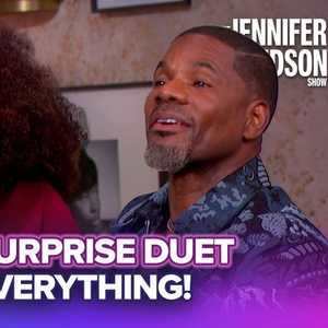 Jennifer Hudson Asks Kirk Franklin to Sing With Her in Surprise Studio Moment