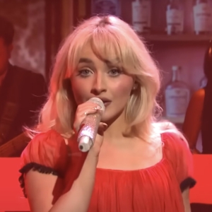 Video: Watch Sabrina Carpenter Sing Espresso and Feather/Nonsense on SNL Photo