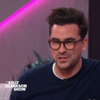 VIDEO: Dan Levy Watches His Old Interview With Kelly Clarkson Video