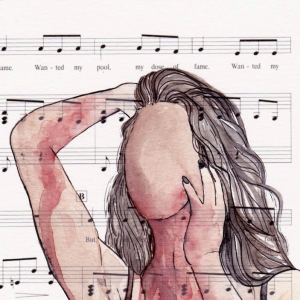 BroadwayWorld Will Collab with Artist Emily Grace Tucker on Sheet Music Watercolors Photo