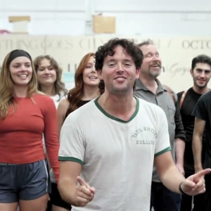 Video: JJ Neimann Leads CATCH ME IF YOU CAN In Rehearsals at Marriott Theatre Video