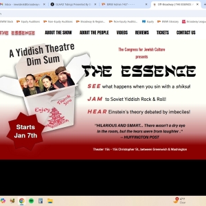 Long-Running Comedy THE ESSENCE Comes To NYC In January