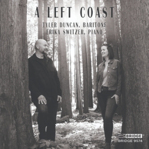 Baritone Tyler Duncan & Pianist Erika Switzer to Release New Album 'A LEFT COAST' Photo