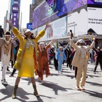 STAGE TUBE: Broadway se reúne en Times Square para una actuación especial