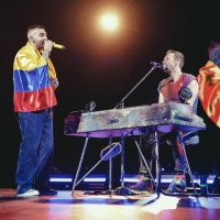 Manuel Turizo Joins Coldplay Onstage at Columbia Concert Photo