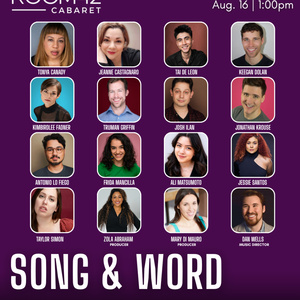 SONG & WORD: AN AFTERNOON OF THEATRE is Coming to The Green Room 42 Photo