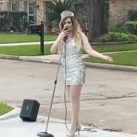 VIDEO: Houston Musician Delivers Singing Telegrams as 'Queen COVID', 'Princess Corona Photo