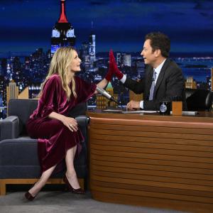 Michelle Pfeiffer, Rhea Seehorn Visit THE TONIGHT SHOW with DEXTER AND THE MOONROCKS Photo