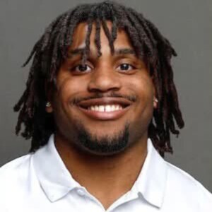 Interview: LJ Phillips of IOWA HAWKEYE VS MINNESOTA GOPHERS at Huntington Bank Stadiu Photo
