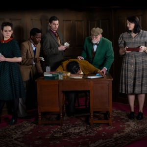 Review: THE MURDER OF THE MURDER OF ROGER ACKROYD is a Charming Whodunnit at The Masq Photo