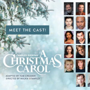 Cast Set for A CHRISTMAS CAROL at Goodman Theatre Photo