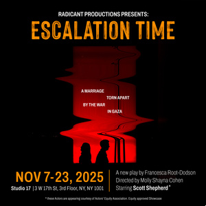 ESCALATION TIME to Debut At Studio 17 Starring Scott Shepherd And Francesca Root-Dods Photo