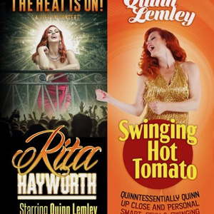 Quinn Lemley Will Return to Triad Theater With SWINGING HOT TOMATO and RITA HAYWORTH: Photo